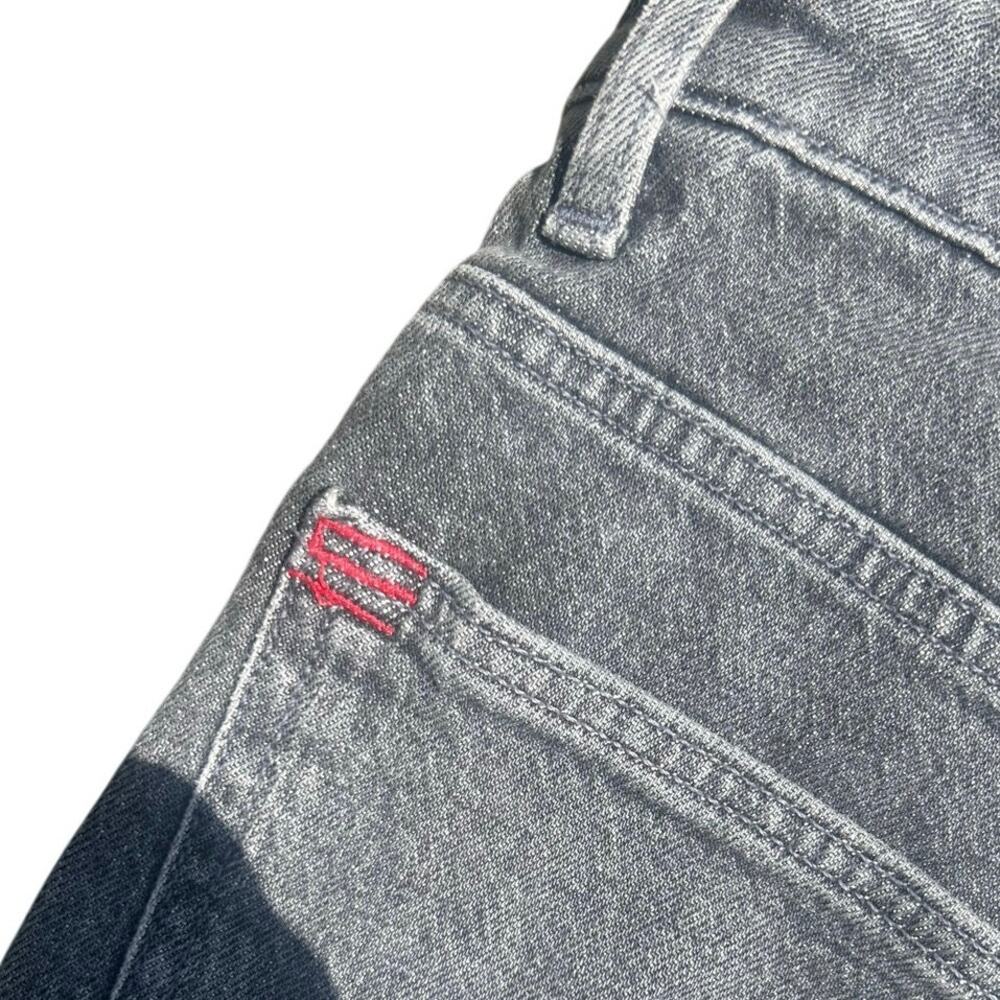 BDG Urban Outfitters Black Denim Shorts Womens 29 High Rise Cuffed Mom Jean - Picture 4 of 4